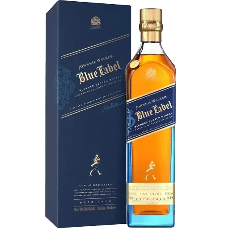 JOHNNIE WALKER BLUE LABEL 750 ML